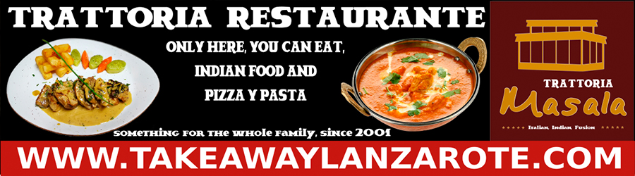 Italian Restaurant Puerto del CARMEN, Indian Restaurant - Tias - Tratotia Masala -  Takeaway Puerto del Carmen, Food delivery Lanzarote, Lanzarote, food Delivery Tias, Macher, Puerto Calero -Lanzarote