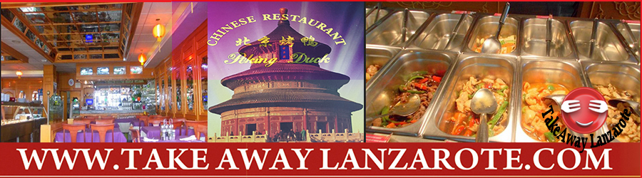 Peking Duck Chinese Restaurant  -  Takeaway Puerto del Carmen, Food delivery Lanzarote, Lanzarote, food Delivery Tias, Macher, Puerto Calero -Lanzarote