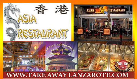 Chinese Takeaways Puerto del Carmen, Best Chinese Restaurants Puerto del Carmen